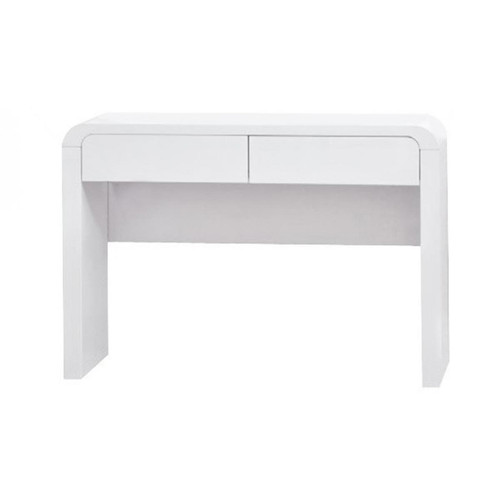 3S. x Home - Console 2 tiroirs blanche ORNELLA - Promos autre mobilier
